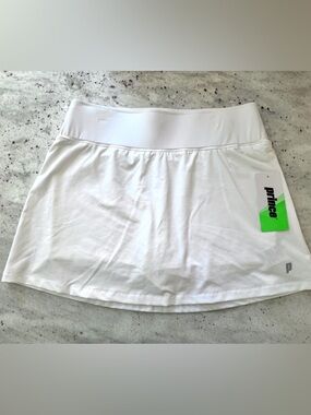 Prince White Women's Tennis Skort